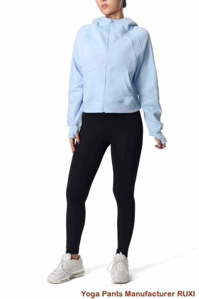 crne hlače za jogu RUXI kl09